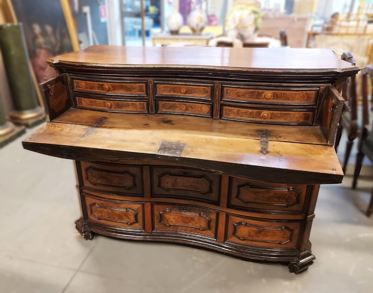 Commode lombarde du XVIIIe siècle-photo-2