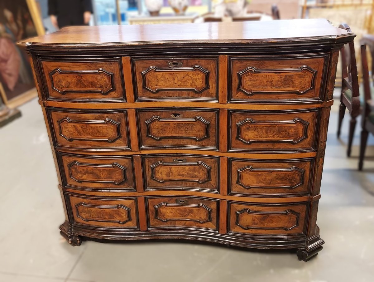 Commode lombarde du XVIIIe siècle-photo-3