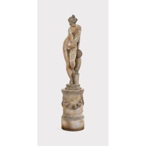 Sculpture De Vénus En Terre Cuite, XXe Siècle