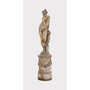 Sculpture De Vénus En Terre Cuite, XXe Siècle