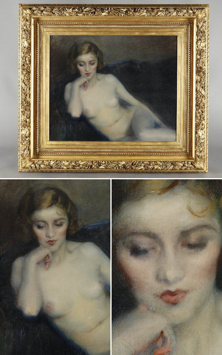 Nu Féminin, Travail d'école Française, 1930