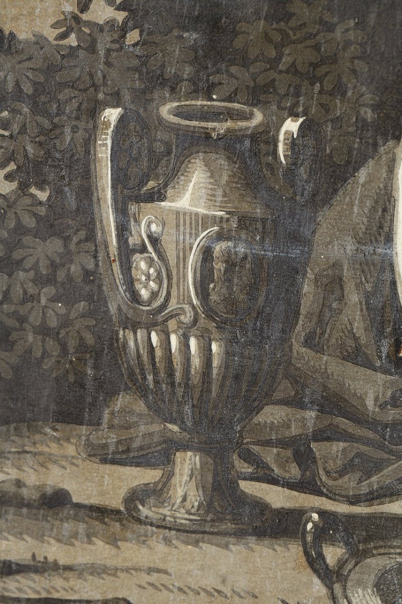 Wallpaper "zueus Fed By The Goat Amalthée", Empire Periode-photo-6
