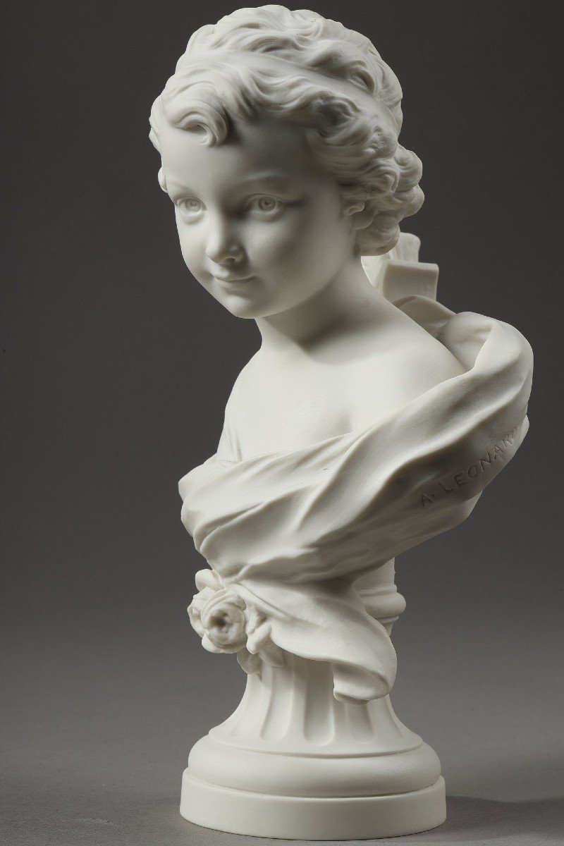 Bust Of Cupid In Sèvres Biscuit-photo-2