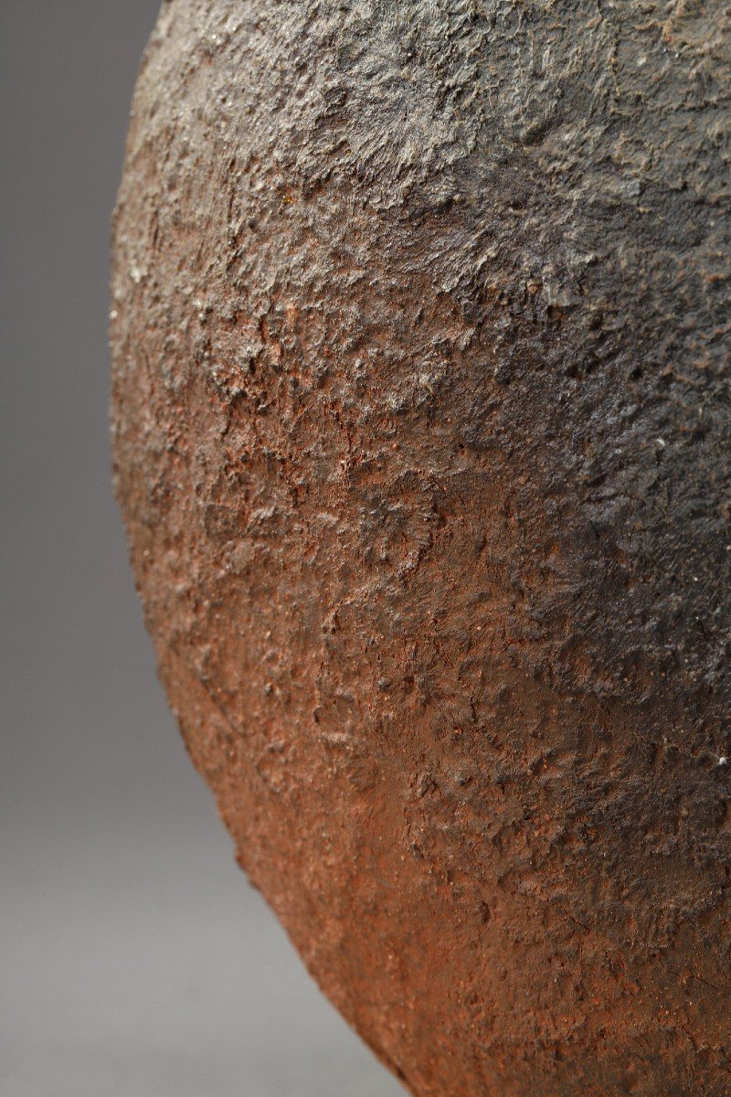 Bizen Vase By Shibuta Toshiaki -photo-4