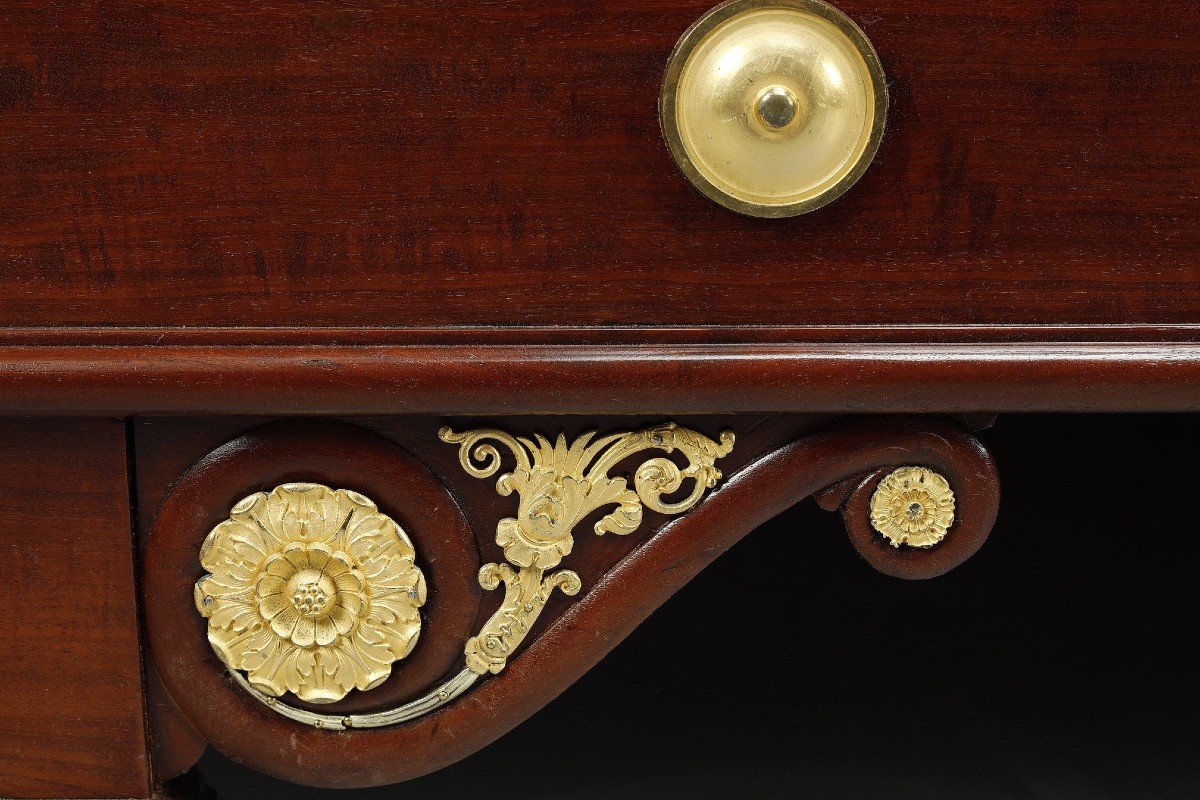 Empire Period Daybed After Drawings By Percier & Fontaine.-photo-8