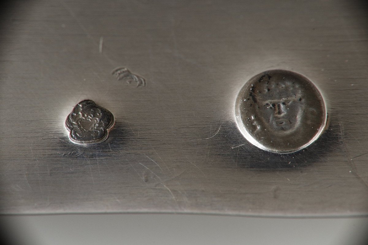 Silver And Crystal Drageoir Master Goldsmith Pierre Jacques Meurice-photo-6