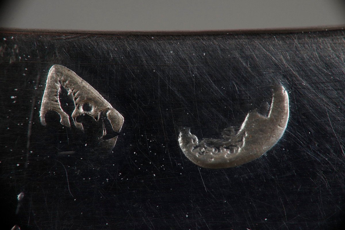Silver And Crystal Drageoir Master Goldsmith Pierre Jacques Meurice-photo-8