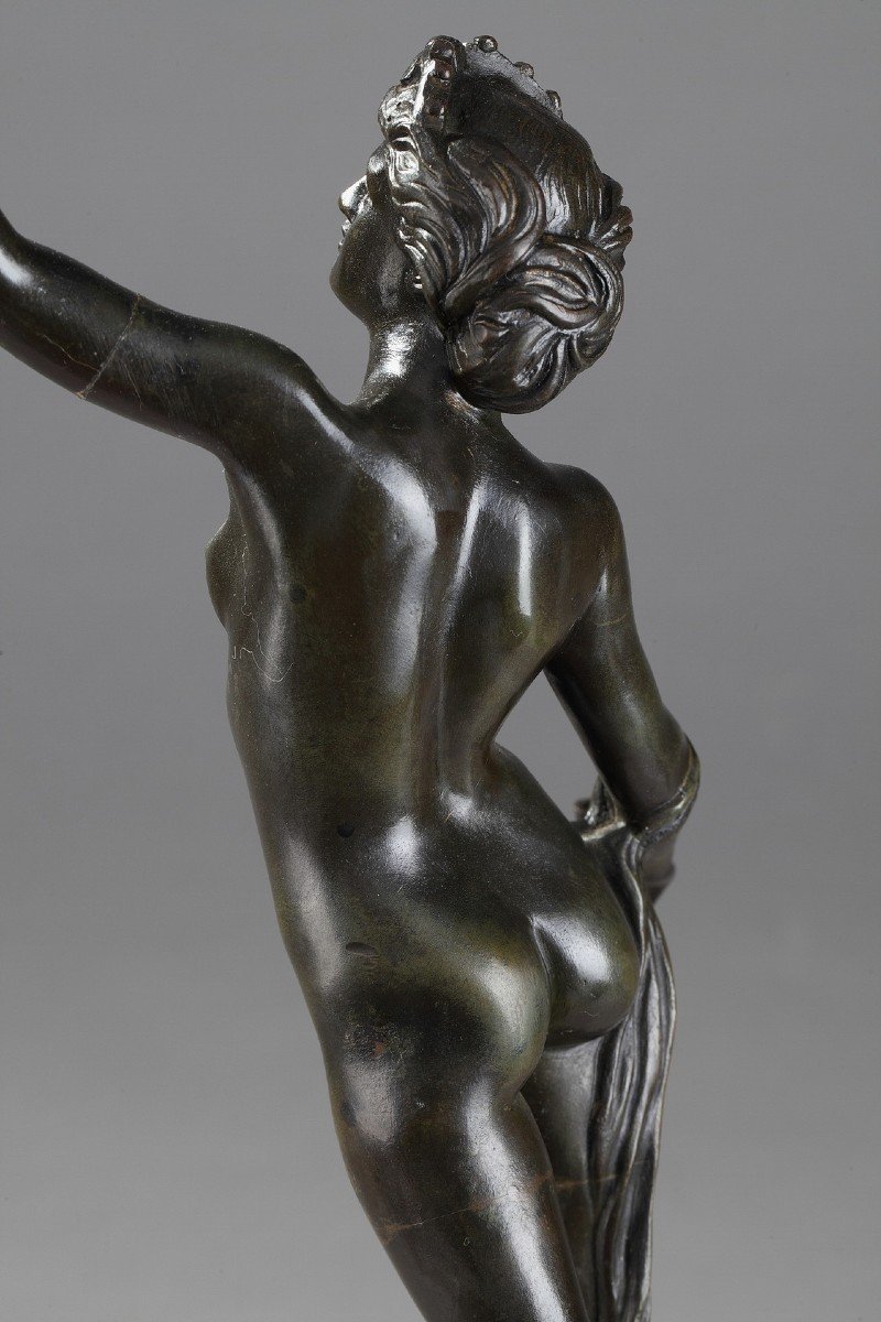 Pair Of “mercury” And “fortune” Sculptures After Jean De Bologne-photo-3