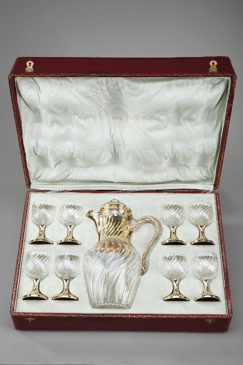 Louis XV Style Crystal Drinks Service, Maison Boin-taburet