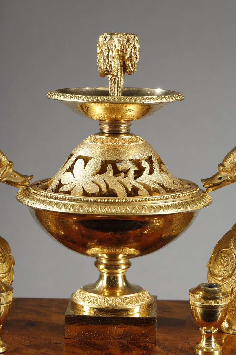 Inkwell Identical To The One That Belonged To Elisa Bonaparte, Preserved At The Museo Napoleonico, Rome-photo-3