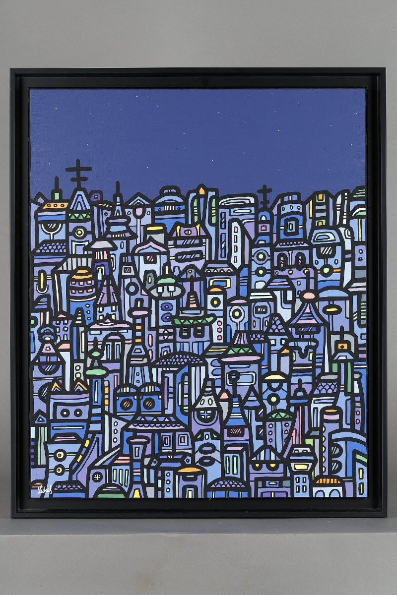 "istanbul", Painting On Canvas By Contemporary Artist Lukas-photo-2