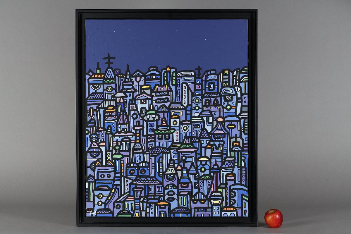 "istanbul", Painting On Canvas By Contemporary Artist Lukas-photo-3