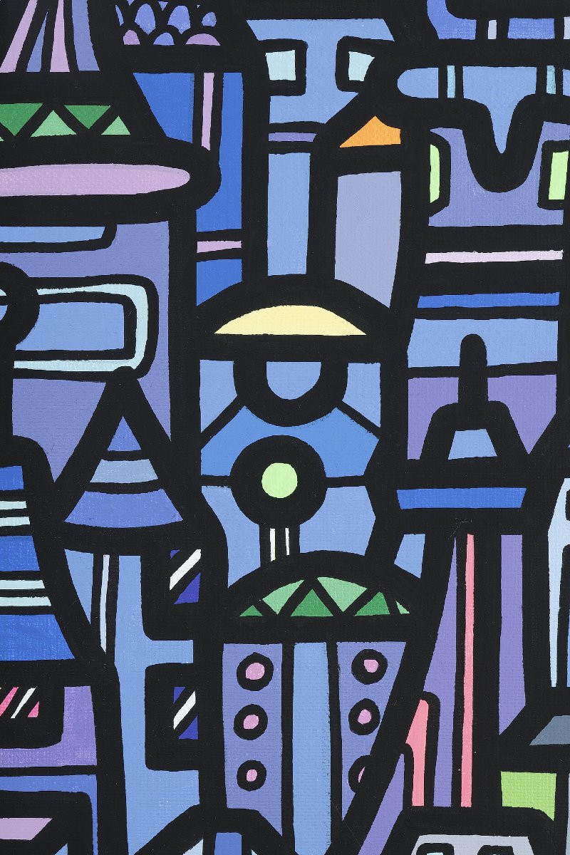 "istanbul", Painting On Canvas By Contemporary Artist Lukas-photo-1