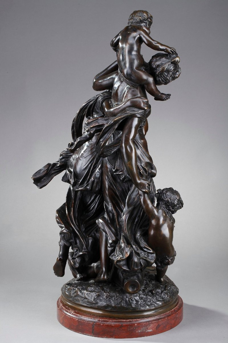 "Bacchantes et putti dansant" d'après Clodion-photo-3