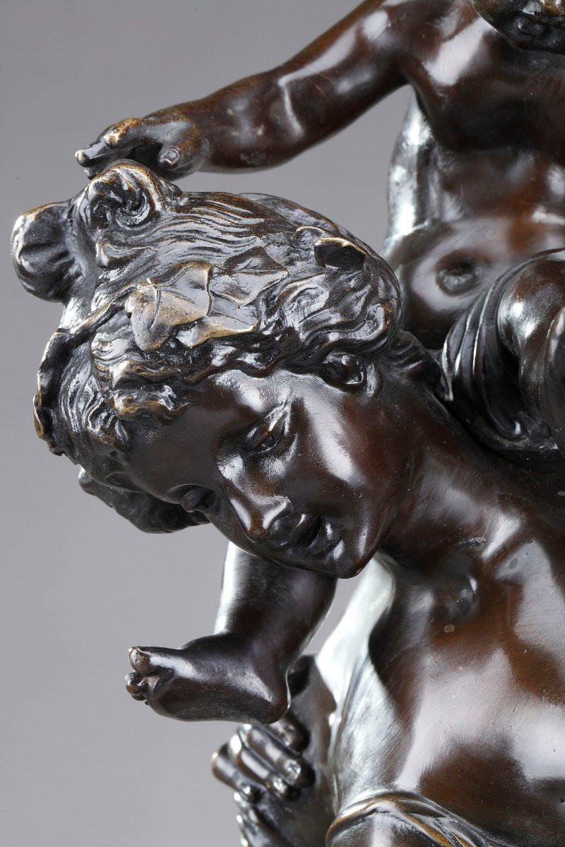 "Bacchantes et putti dansant" d'après Clodion-photo-2