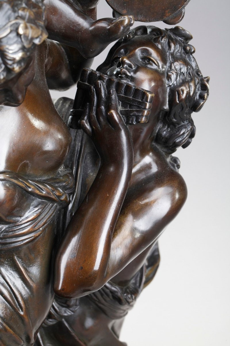 "Bacchantes et putti dansant" d'après Clodion-photo-5