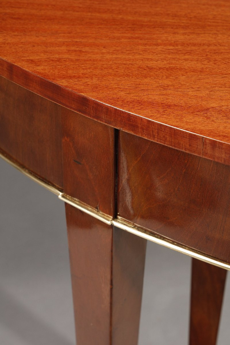 Mahogany Dining Table With 5 Extensions-photo-4