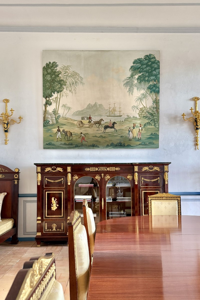 Panoramic Wallpaper Panel, Exotic Scene In Zuber Style-photo-3