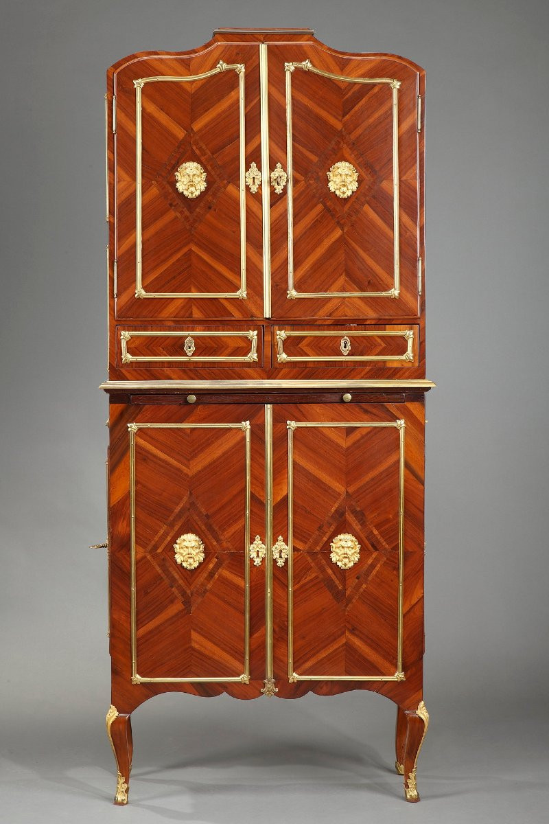 Louis XVI Cardboard Maker, End Of The 18th Century-photo-2