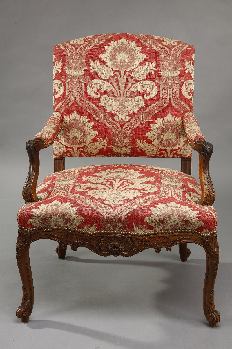 Set Of Four Napoleon III Salon Armchairs-photo-4