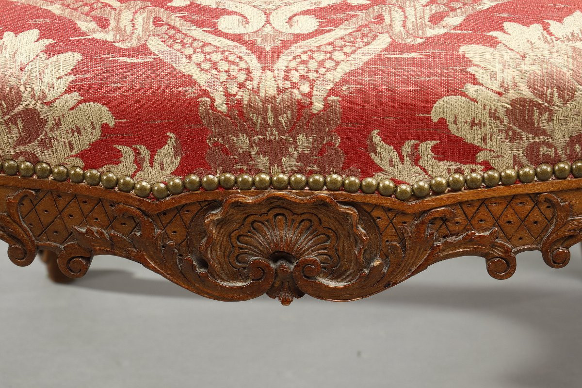 Set Of Four Napoleon III Salon Armchairs-photo-5