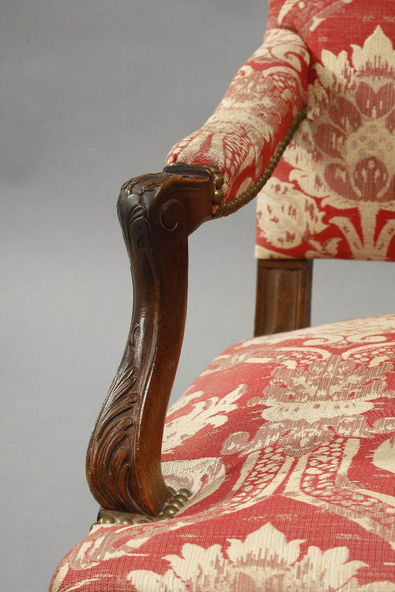Set Of Four Napoleon III Salon Armchairs-photo-7