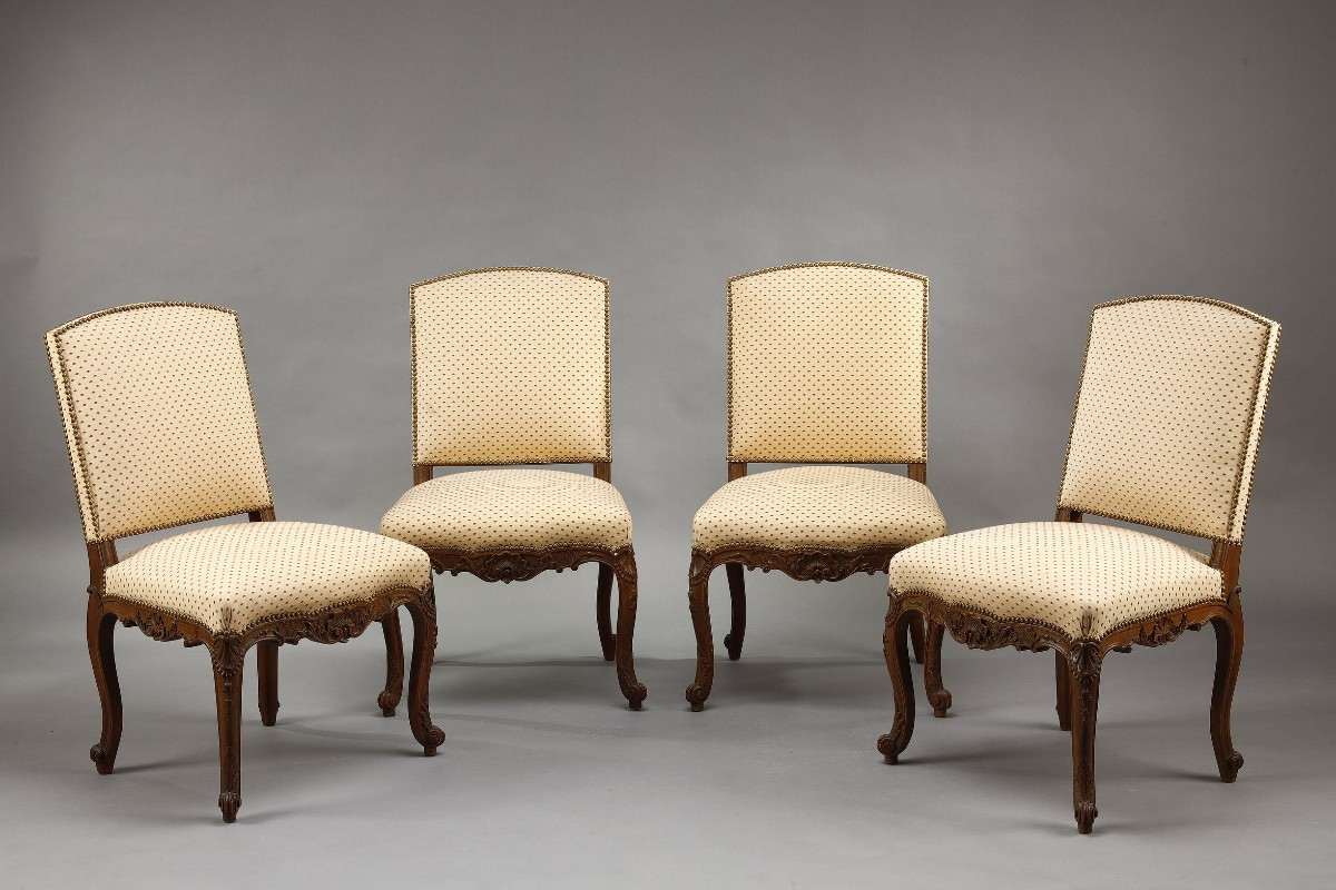 Ensemble de quatre chaises Napoléon III
