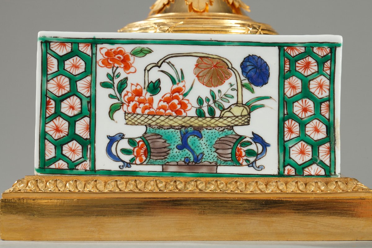 Porcelain Inkwell By Samson From The -photo-2