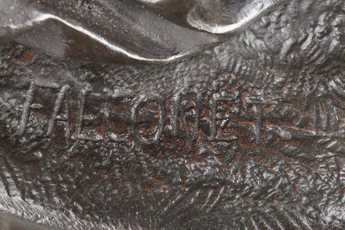19th Century Bronze Group After Falconet-photo-6