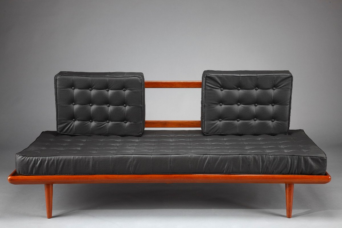 Canapé scandinave 2 places par Peter Hvidt & Orla Mølgaard Nielsen