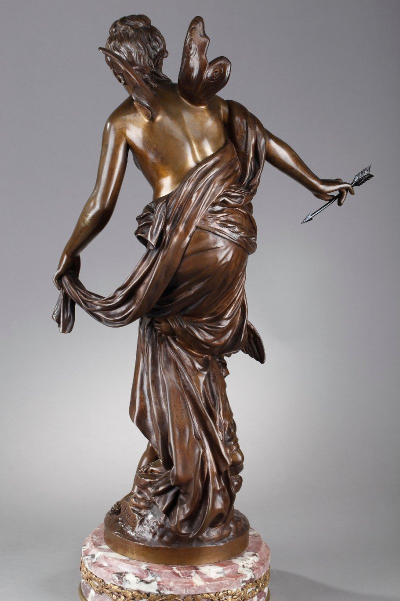 Sculpture Titled “psyche And Love” By Jean Bulio-photo-3
