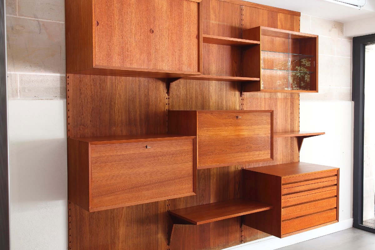 Étagère scandinave Cadovius - 3 panneaux-photo-3