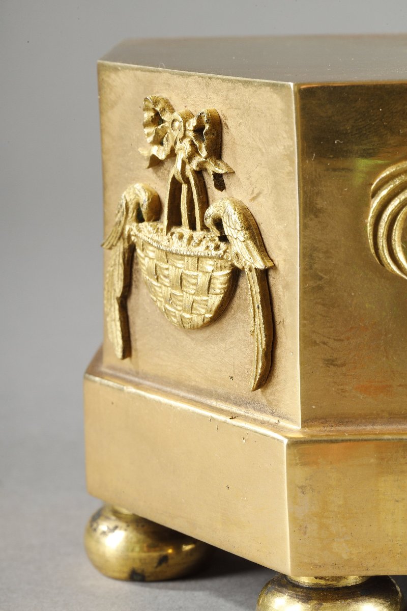 "au Portefaix" Clock, From The Empire Period-photo-8