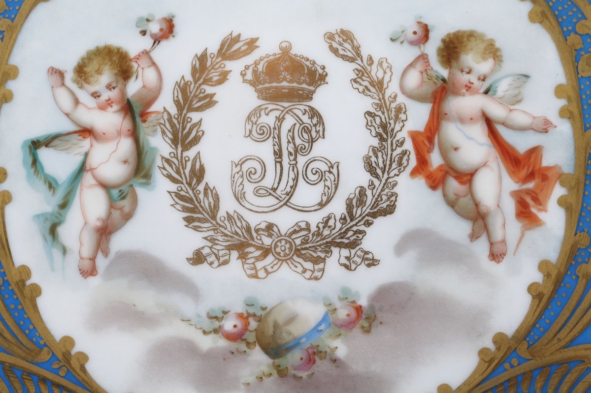 Tea Service With Sevres And Château Des Tuileries Marks-photo-2