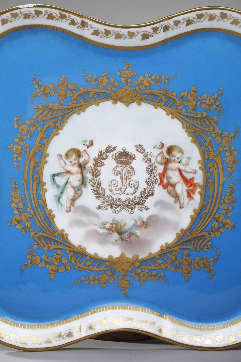 Tea Service With Sevres And Château Des Tuileries Marks-photo-3