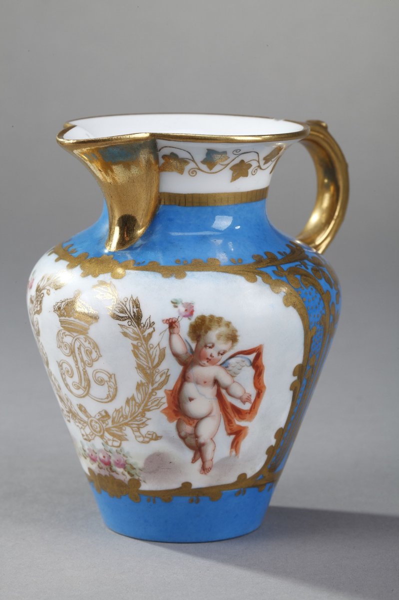 Tea Service With Sevres And Château Des Tuileries Marks-photo-8