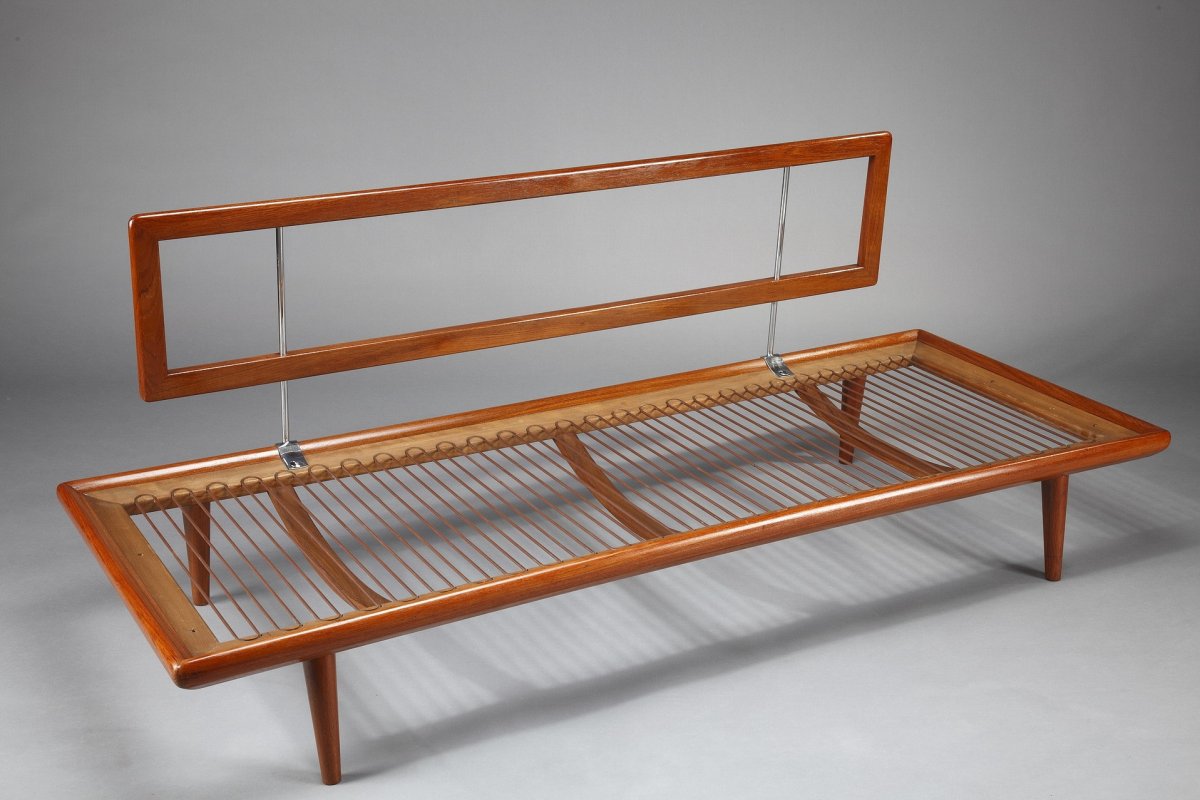 Scandinavian 2-seater Sofa By Peter Hvidt & Orla Mølgaard Nielsen-photo-2