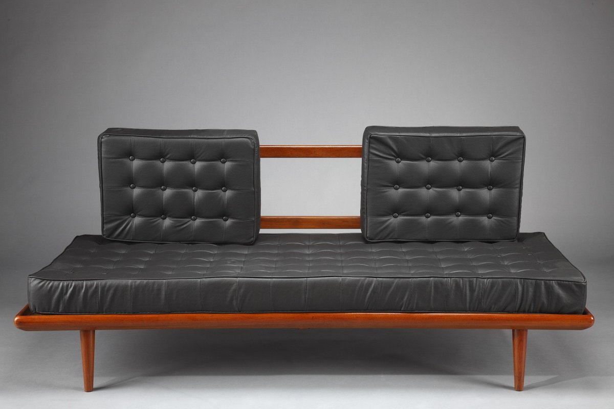Scandinavian 2-seater Sofa By Peter Hvidt & Orla Mølgaard Nielsen