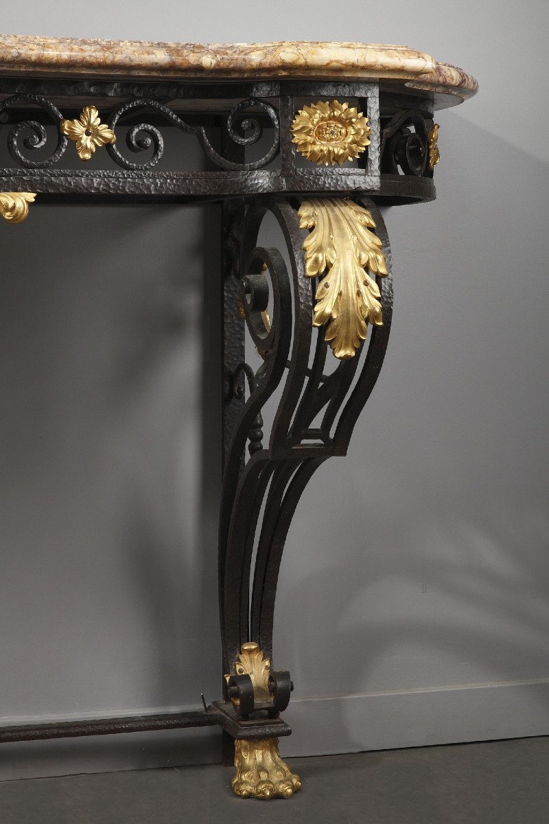 Very Large Louis XV-style Console Table-photo-4