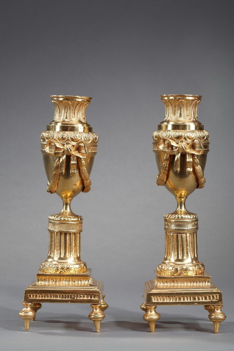 Pair Of Louis XVI Style Cassolettes-photo-3