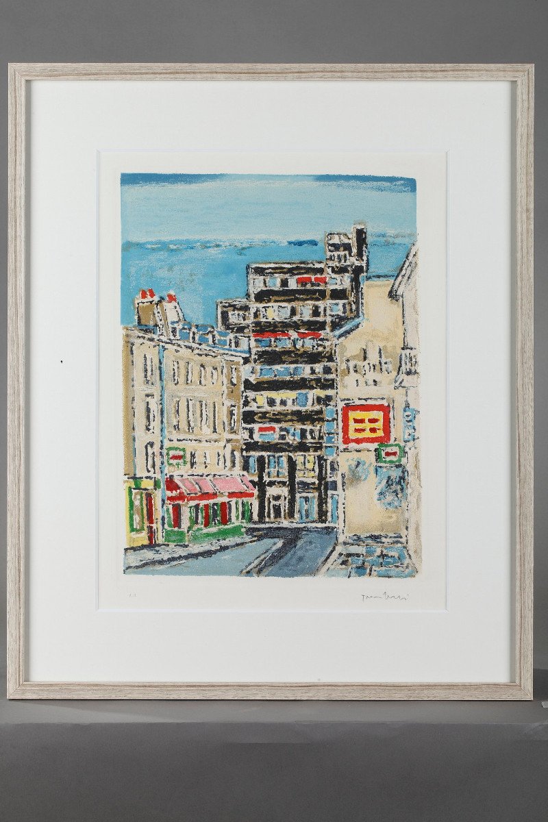 Four Engravings Of Paris By Orfeo Tamburi-photo-1