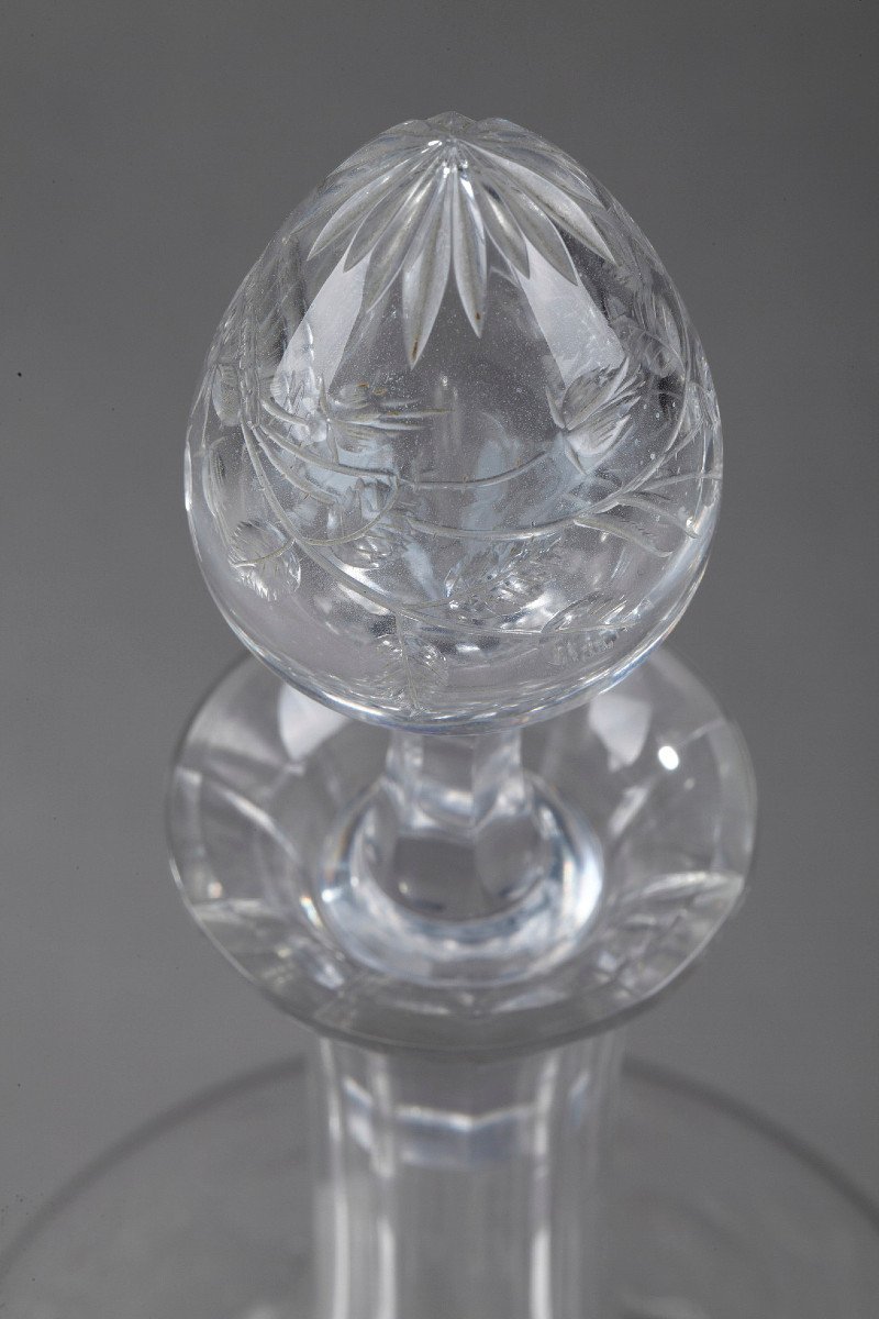 Set Of Crystal Ewer And Carafe -photo-5