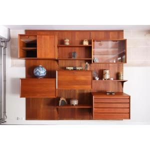 Étagère scandinave Cadovius - 3 panneaux