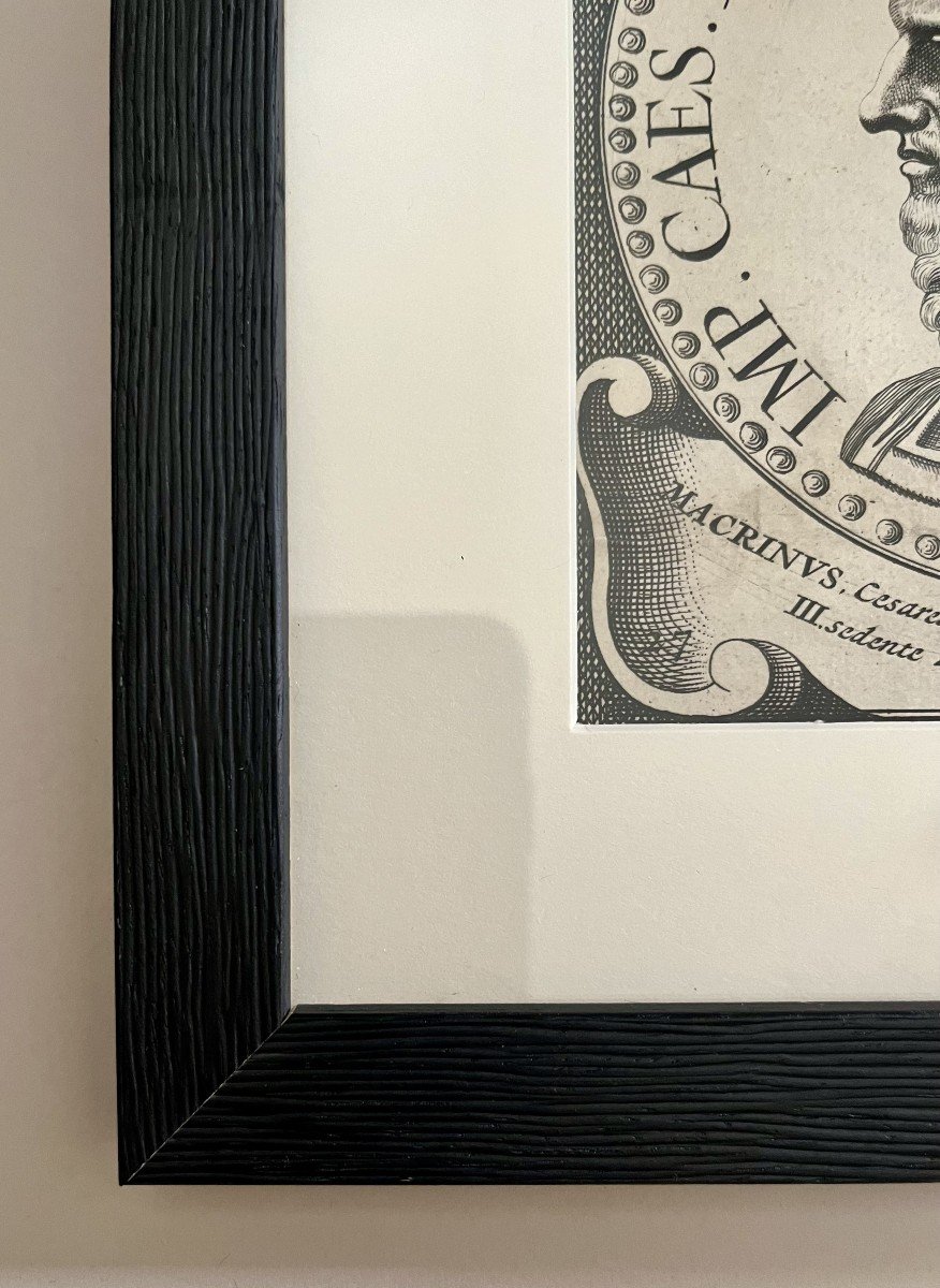 Série De 6 Gravures Empereurs Romains XVIIIème (lot 1)-photo-2