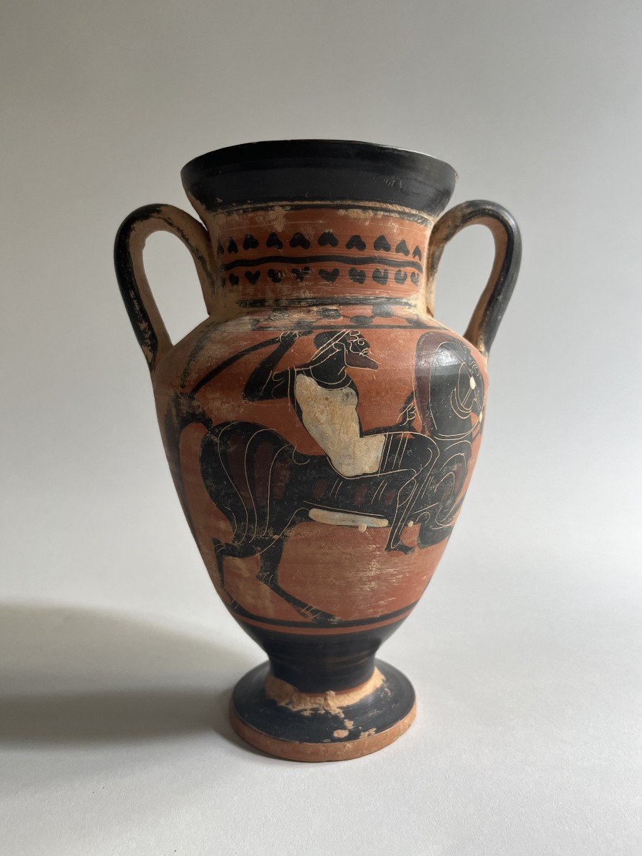 Vase "grand Tour" De Style Grec Italie XIXème-photo-2