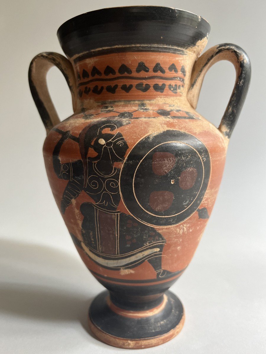Vase "grand Tour" De Style Grec Italie XIXème-photo-4