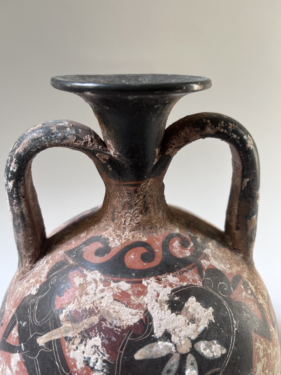 Vase Lécythe De Style Grec Antique XXème-photo-2