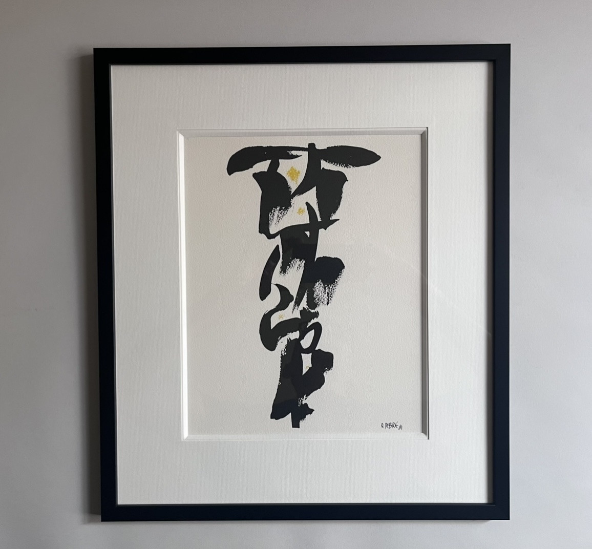 Lithographie Signe d’Olivier Debré  XXème siècle -photo-2