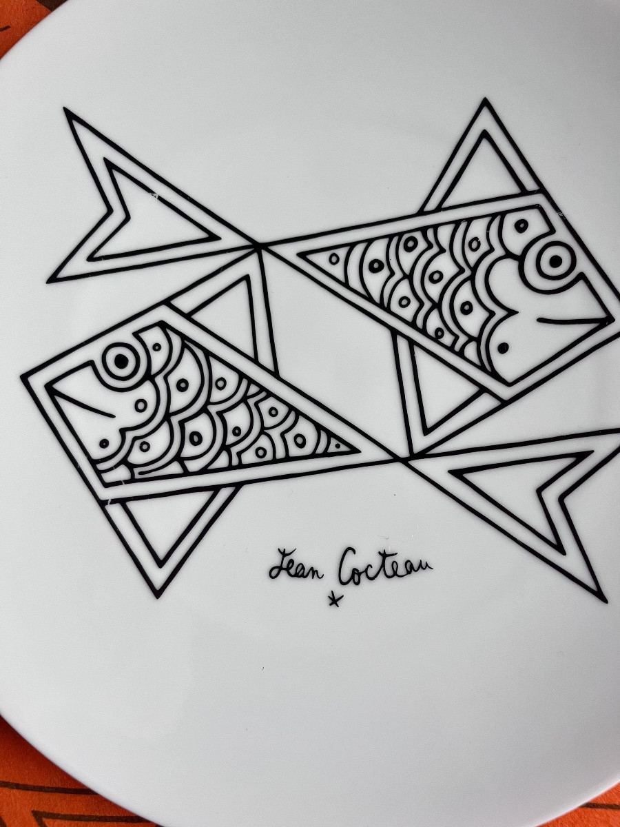 Jean Cocteau Porcelain Service, 20th Century -photo-4