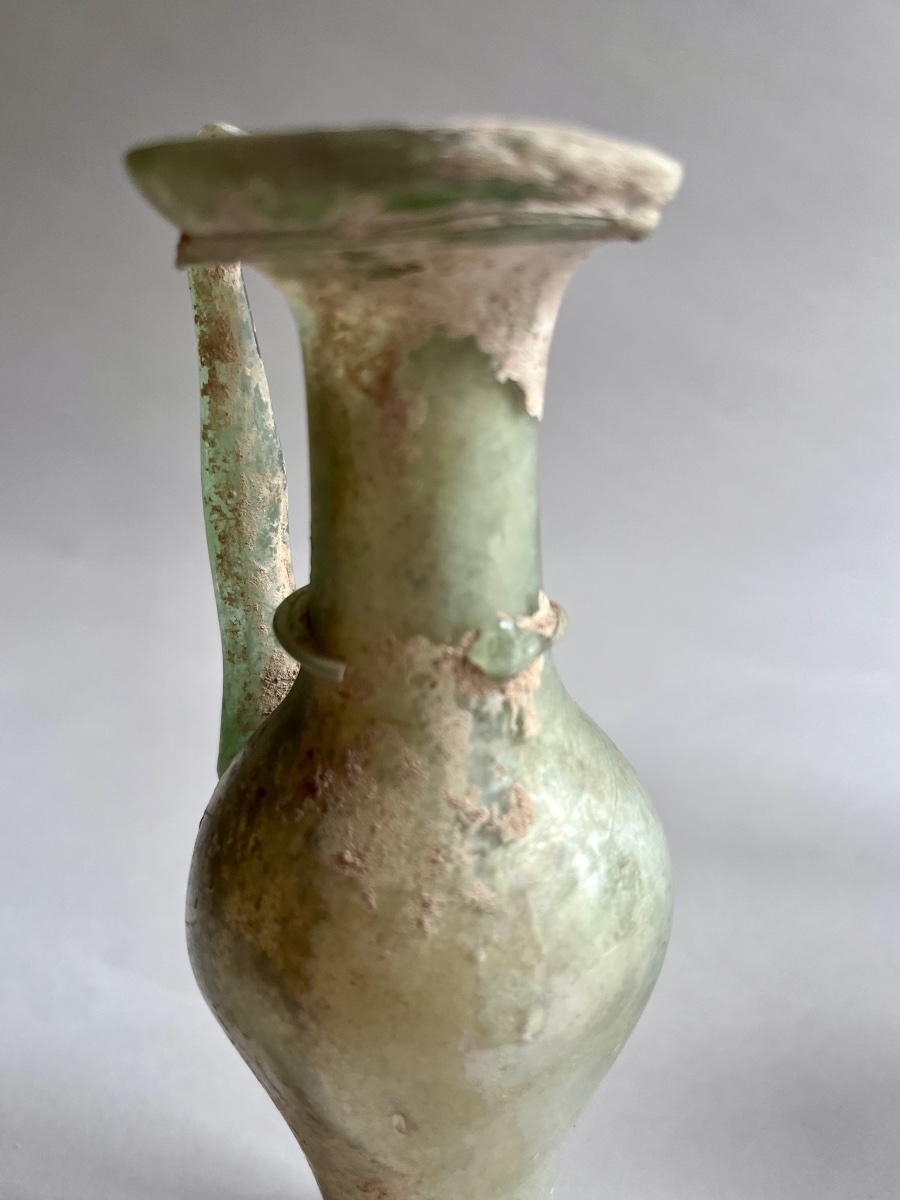 Cruche en verre Art Romain IVème-Vème siècle après JC-photo-4